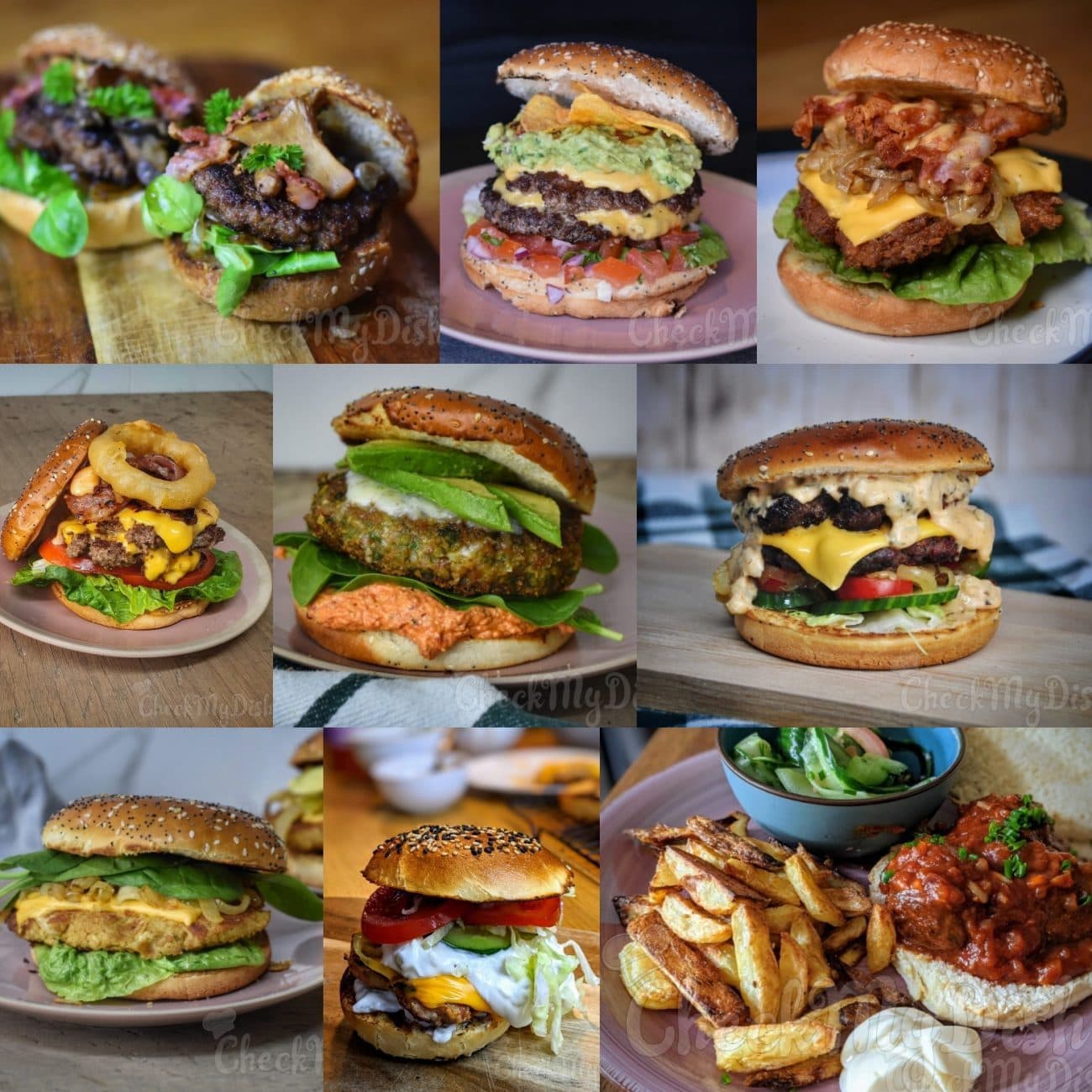 10x Burger recepten