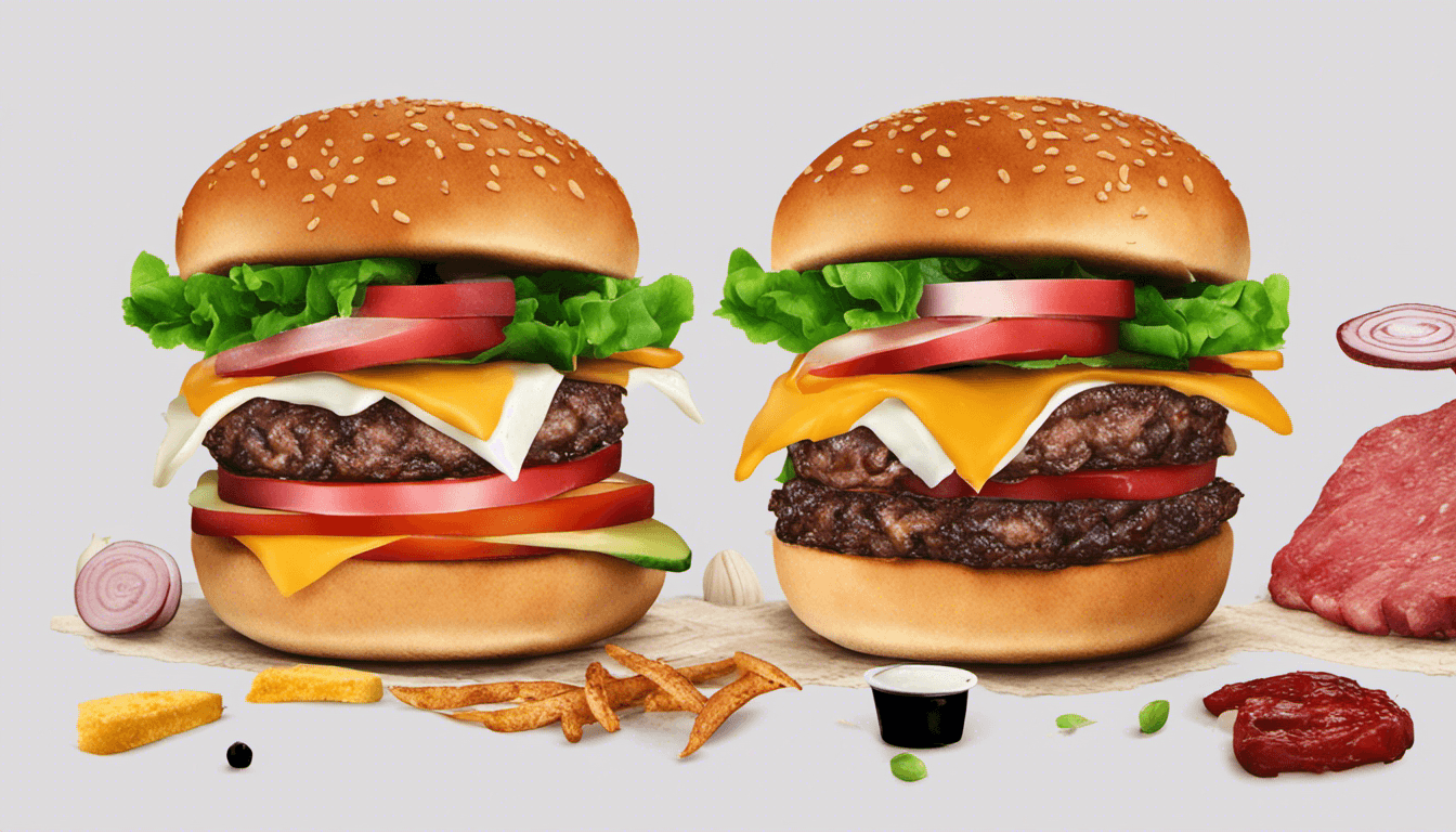 Vleescombinatie voor burgers