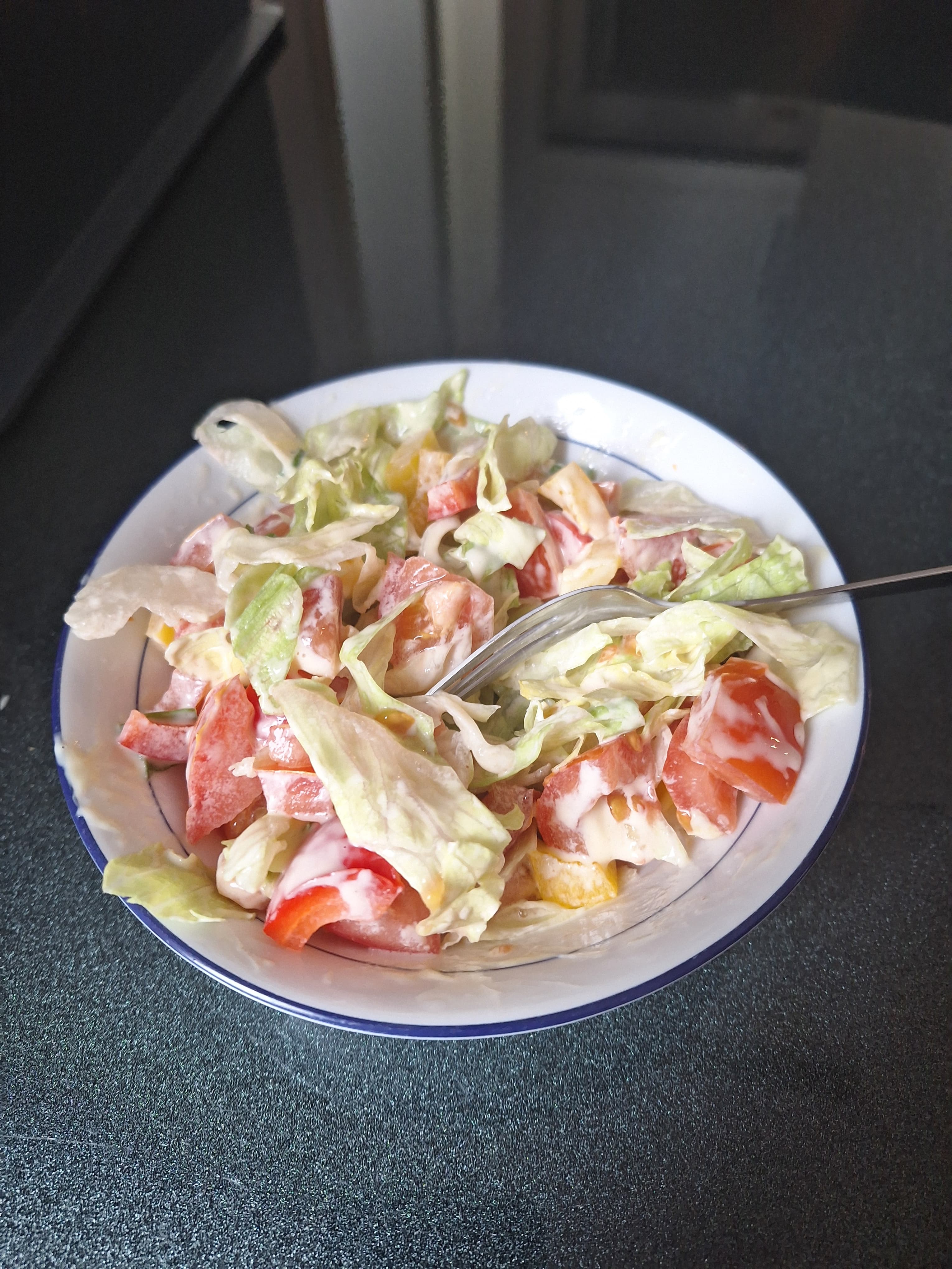 Simple Honey-Mustard Salad